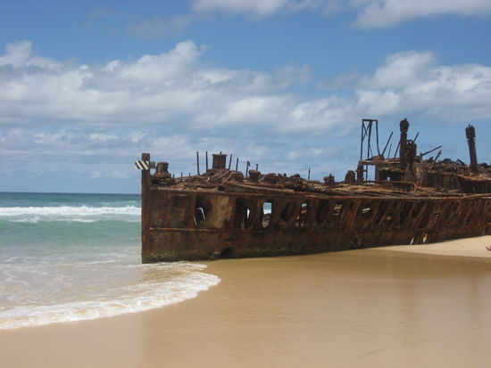 Maheno Shipwreck on Fraser Island