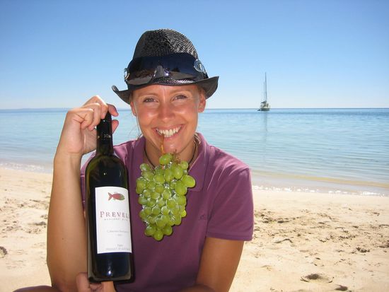 Welcome to Western Australia!
Great beaches, high quality wine!