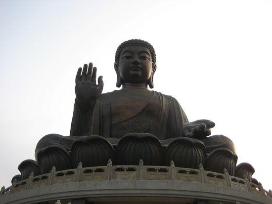 Giant Budda, Tian Tan Budda on the island of Lantau