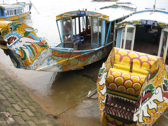Dragon-MotorBoat, Hue, Vietnam