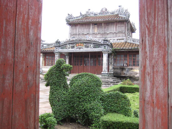 Inside the Citadel, Hue, Vietnam