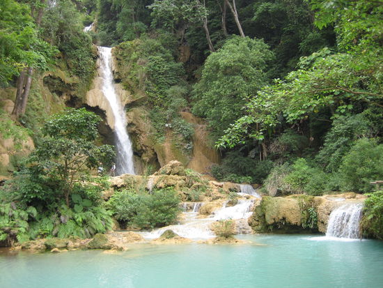 Kungsi Waterfall, area of Luang Prabang