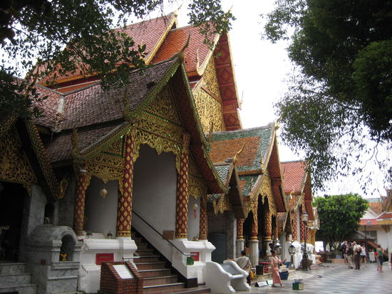 Wat PhraThat Doi Suthep, close to Chiang Mai (16km north-west)