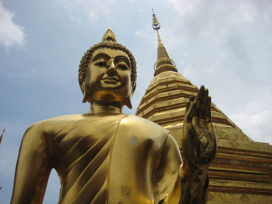 Golden Stupa, the heart of Wat PhraThat Doi Suthep