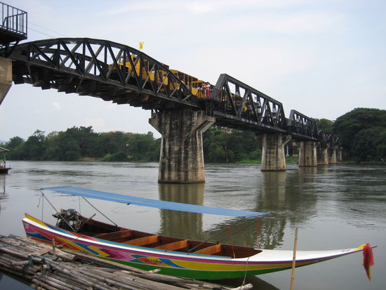 River Kwai Bridge, 100km from Bangkok