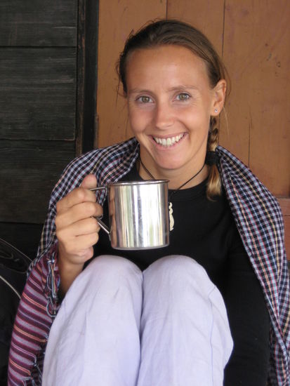 Drinking Chai after rain, what a pleasure, if nothing else impresses