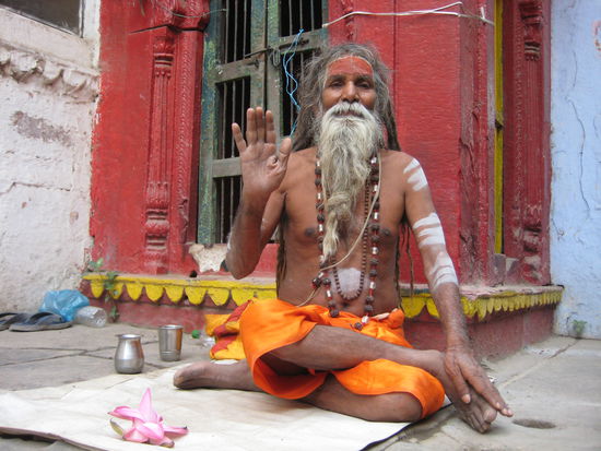 Holy man, Varanasi, India