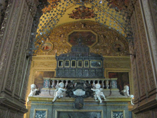 Basilica of Bom Jesus, where the body of St. Francis Xavier is kept, Old Goa, India
