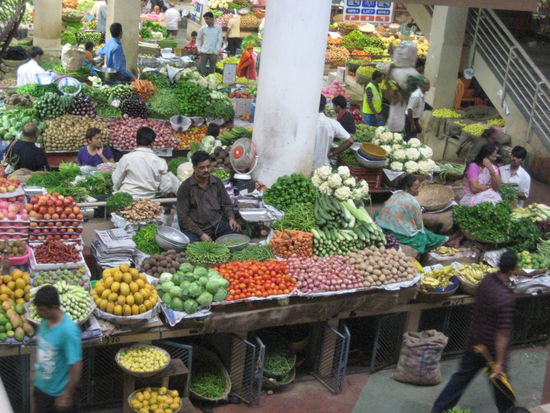 and more fruits and vegetables