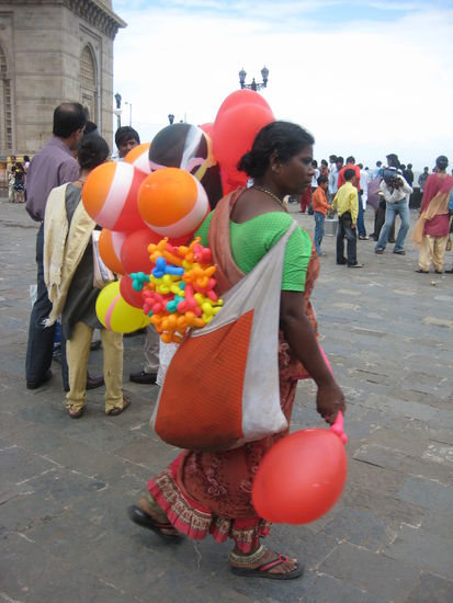 Balloon-Seller, Mumbai, India