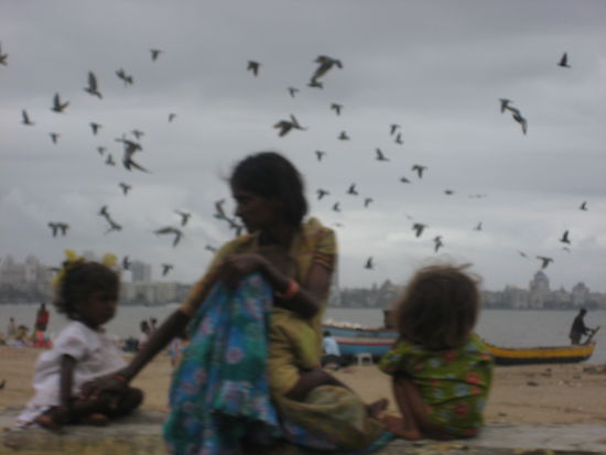 Chowpatty Beach, Mumbai, India