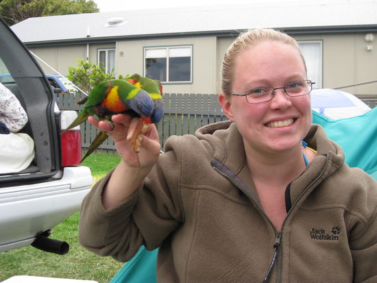 ...aber die Beiden moegen Brot