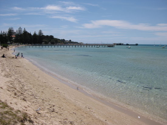 Beach an der "Port Phillip Bay" vor Melbourne