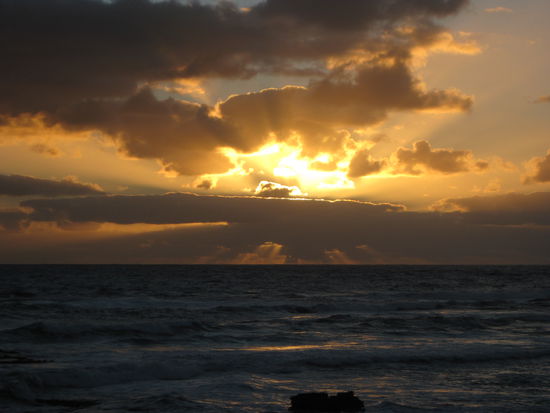 Sonnenuntergang in "Peterborough"