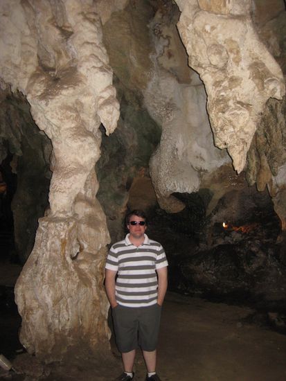 In den "Wet Caves" von "Naracoorte"