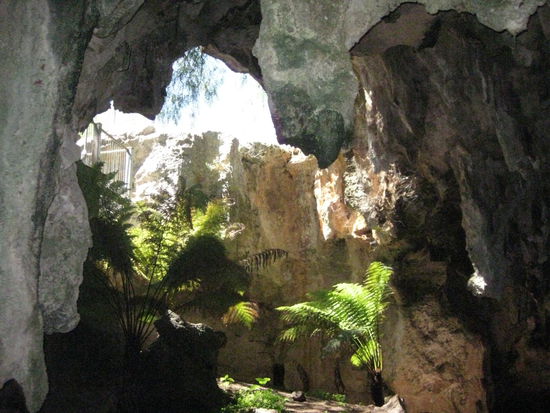 In den "Wet Caves" von "Naracoorte"