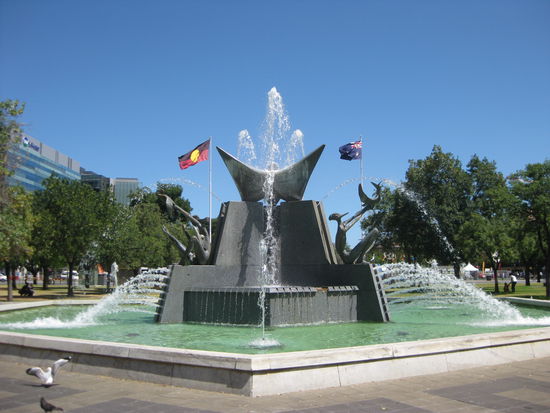 Brunnen in Adelaide