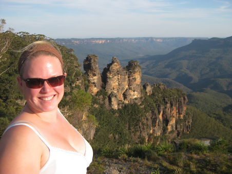 wieder an den "Three sisters"