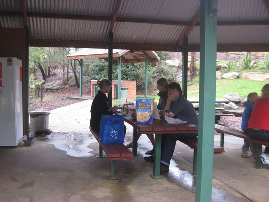 unsere nette Fruehstuecksrunde