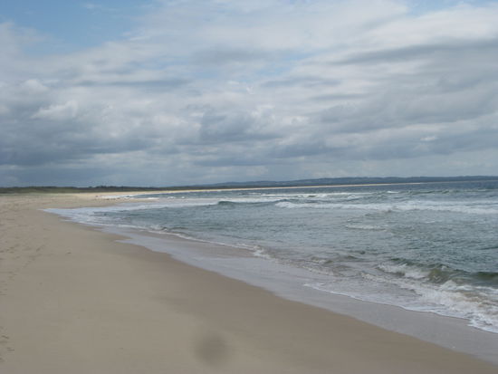 der "Nine Mile Beach"