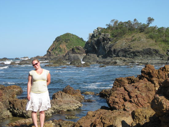 Am Strand in "Port Macquarie"