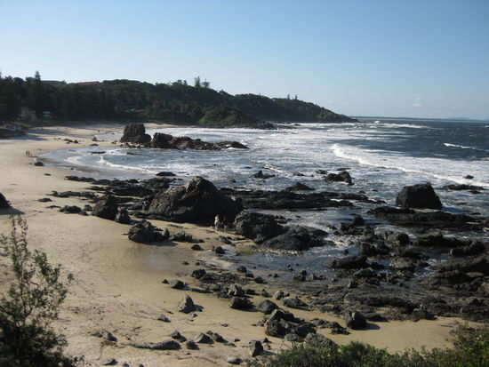 Am Strand in "Port Macquarie"
