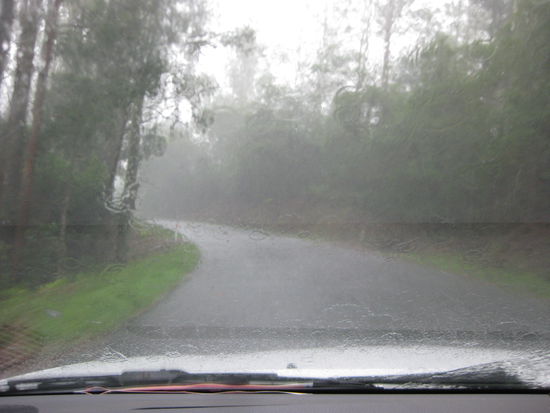 Weltuntergangsstimmung auf dem Weg nach Grafton