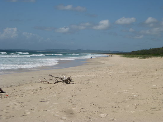 Strand in "Brunswick Heads"