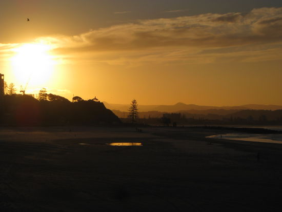 Sonnenuntergang in "Tweed Heads"