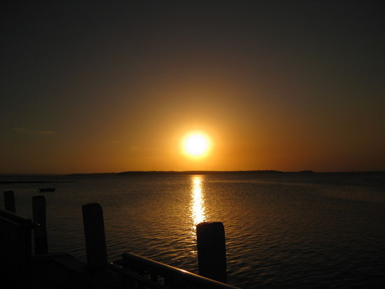 Sonnenuntergang auf "North Stradbroke Island"