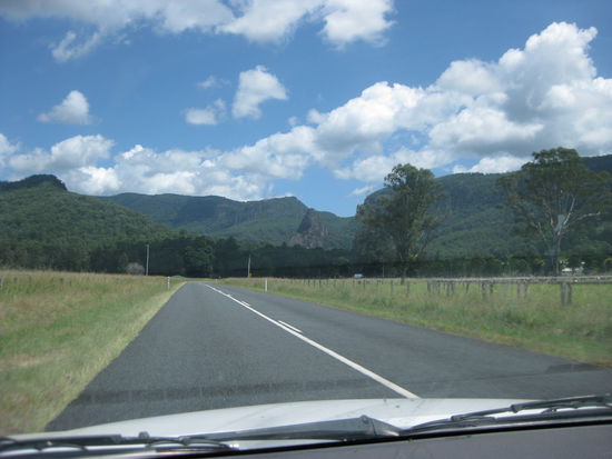 Eindruck von Unterwegs, auf dem Weg nach "Natural Bridge"
