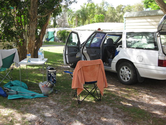 unser Platz in "Byron Bay"