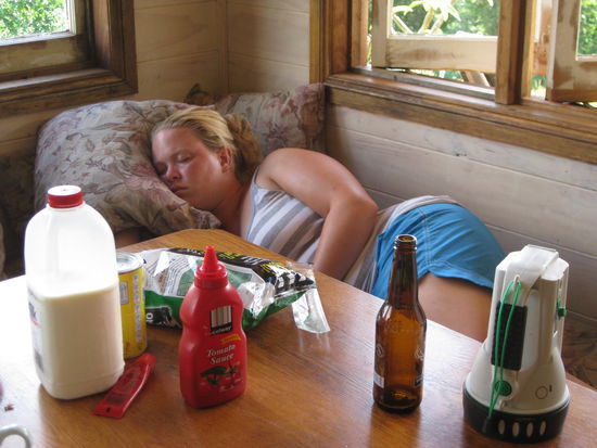 Arbeiten war manchmal schon sehr anstrengend... 