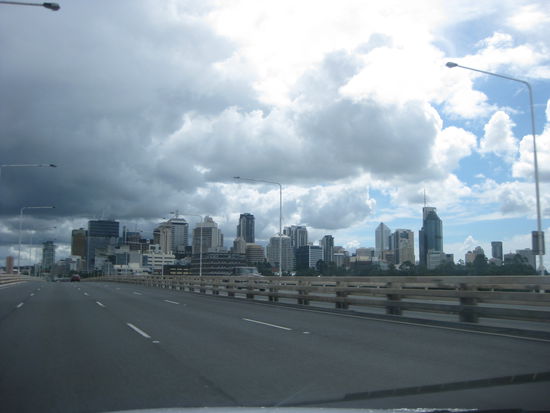 Brisbane, auf der Durchreise