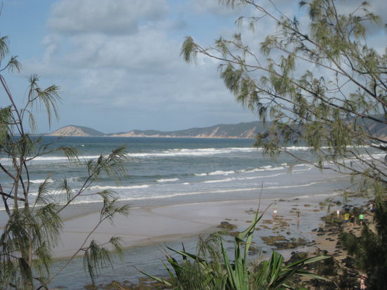 Strand in "Rainbow Beach"