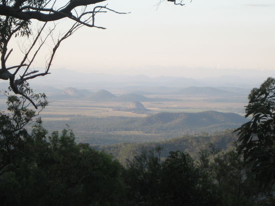 "Mt Archer",
Blick Richtung Kueste