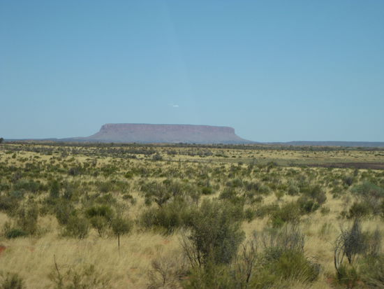 "Mt Connor" - auf dem Weg nach "Yulara"