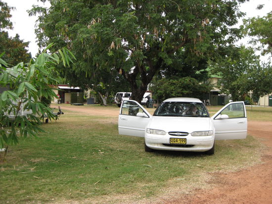 Platz in "Barcaldine"
- freies Internet den ganzen Nachmittag!!  -