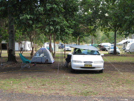 Campingplatz im "Cania Gorge NP"