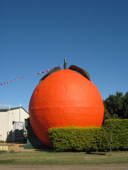 die spinnen die Australier...
- ne "Big Orange" -