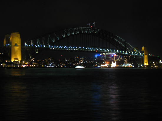 Harbour Bridge bei Nacht
