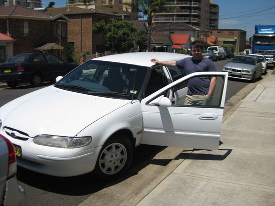 Unser neues Reisegefaehrt! 
(213 PS!!! 4 l Maschine!!! )