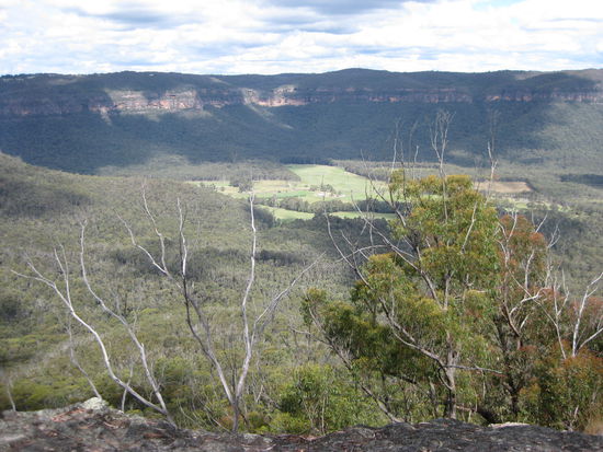 vom gruseligen Lookout aus, 
naja, schoen ist's schon 