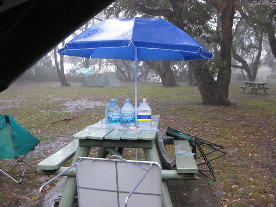 Der Ueberregen in Ulladulla