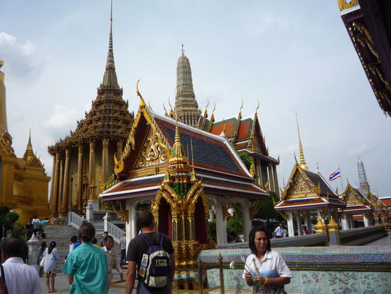 Der Prunk der uns dann erwartete haute uns um.