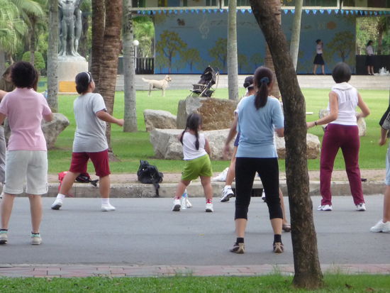 Wirklich jeder machte mit...von Alt bis Jung...
