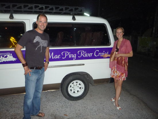 Abends ging es dann zu unserem absoluten Highlight des Tages &gt; dem River Cruise Dinner!(Diesmal nicht bei Mr.Sunny gebucht, der mit seinem Special Price immerhin 100Bth teurer war als die andere Agentur)