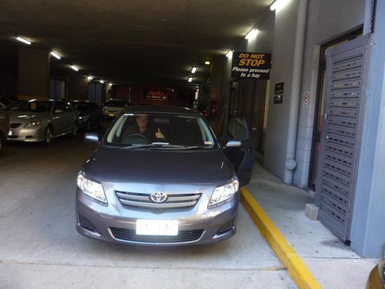 Super Auto! Dieses KFZ war fuer die naechsten 2 Wochen unser staendiger Begleiter.