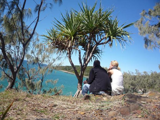 Am Delphins-point entdeckten wir leider keinen Delphin...