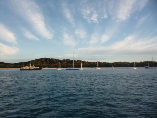 Es lagen schon ein paar andere Boetchen vor Anker.